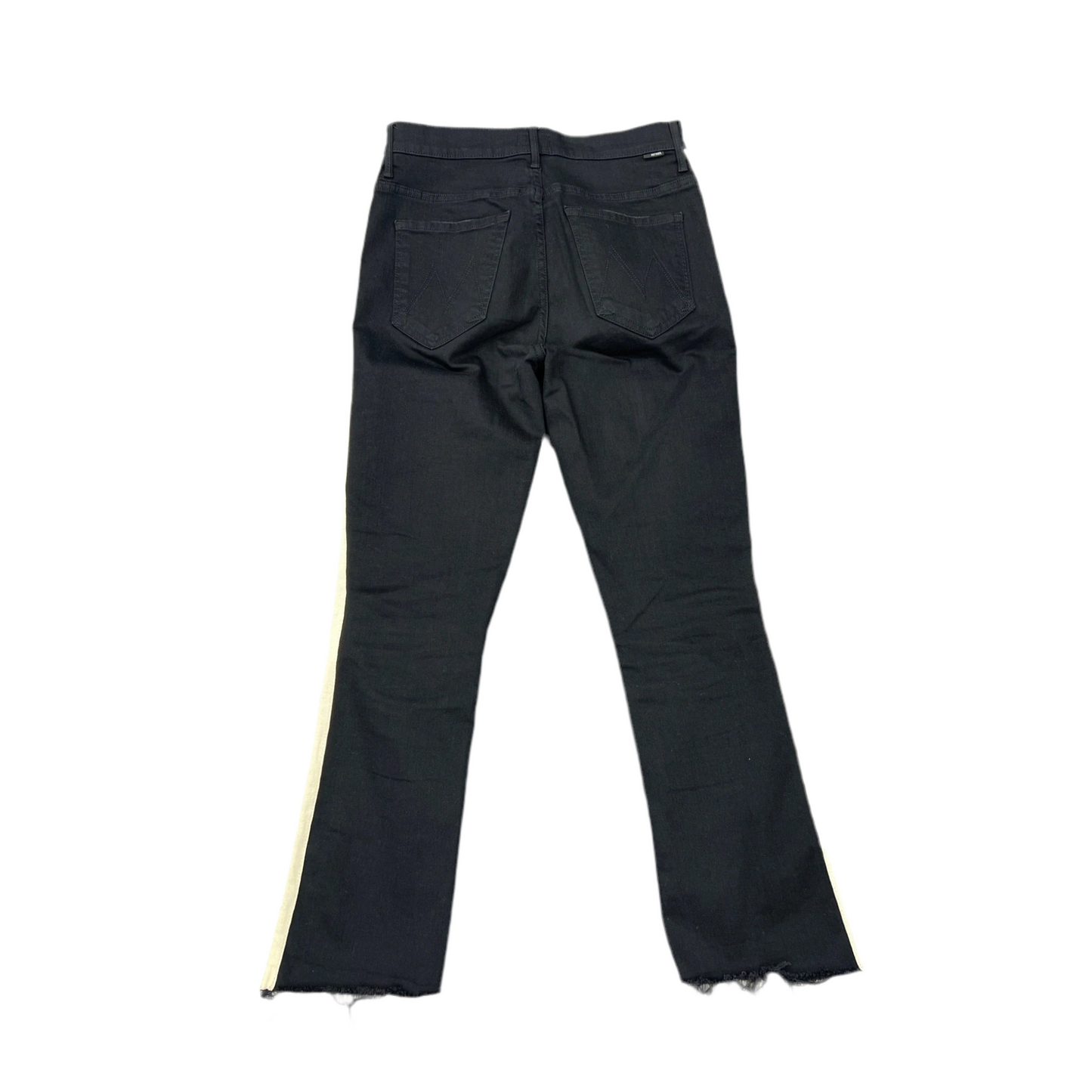 Jeans Cropped By Mother Jeans In Black, Size: 4