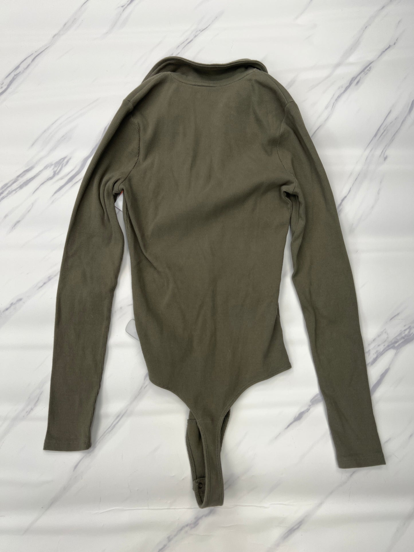 Bodysuit By Abercrombie And Fitch In Green, Size: M