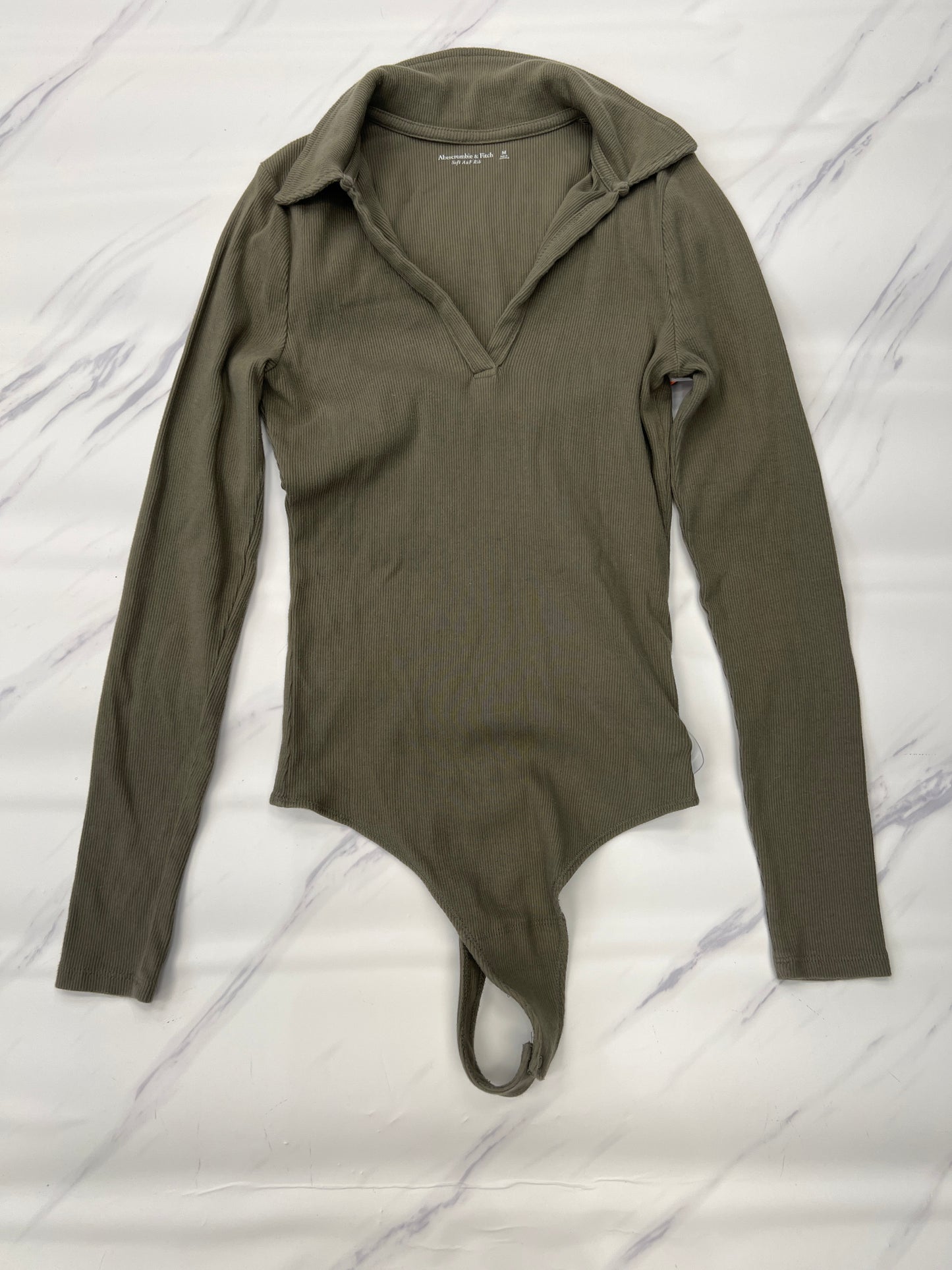 Bodysuit By Abercrombie And Fitch In Green, Size: M