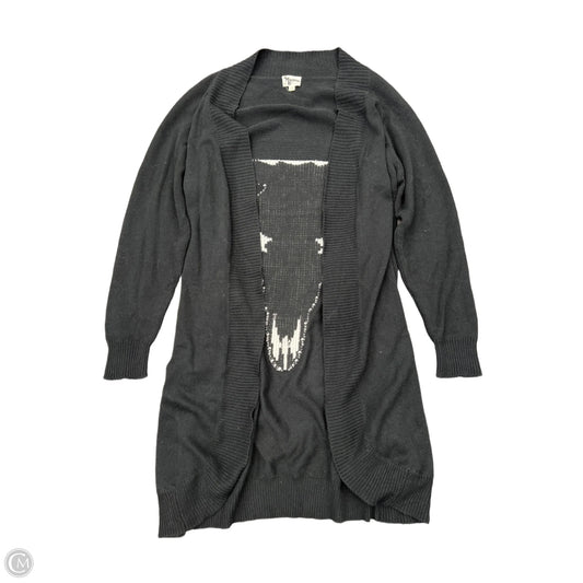 Sweater Cardigan By Mumu In Black, Size: M
