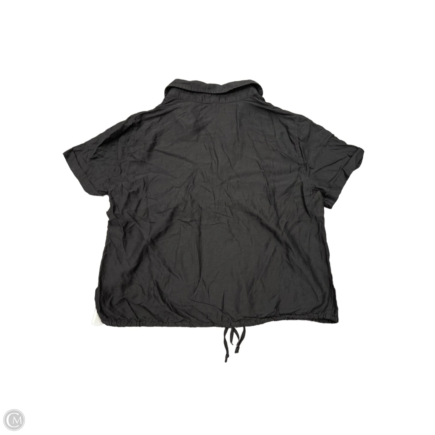 Top Short Sleeve By Cloth & Stone In Black, Size: Xl