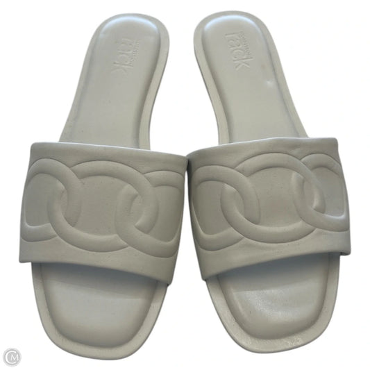 Sandals Flats By Nordstrom In White, Size: 6