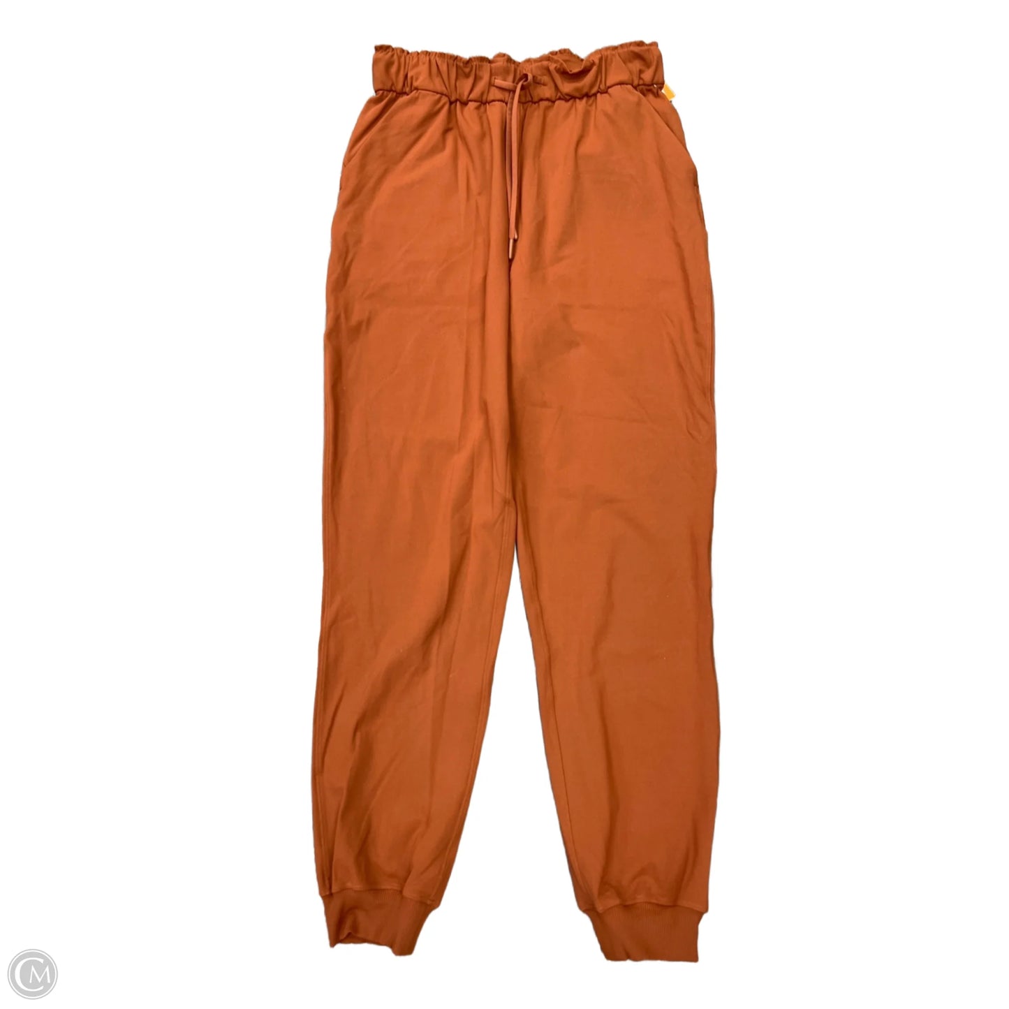Athletic Pants By Lululemon In Orange, Size: 6