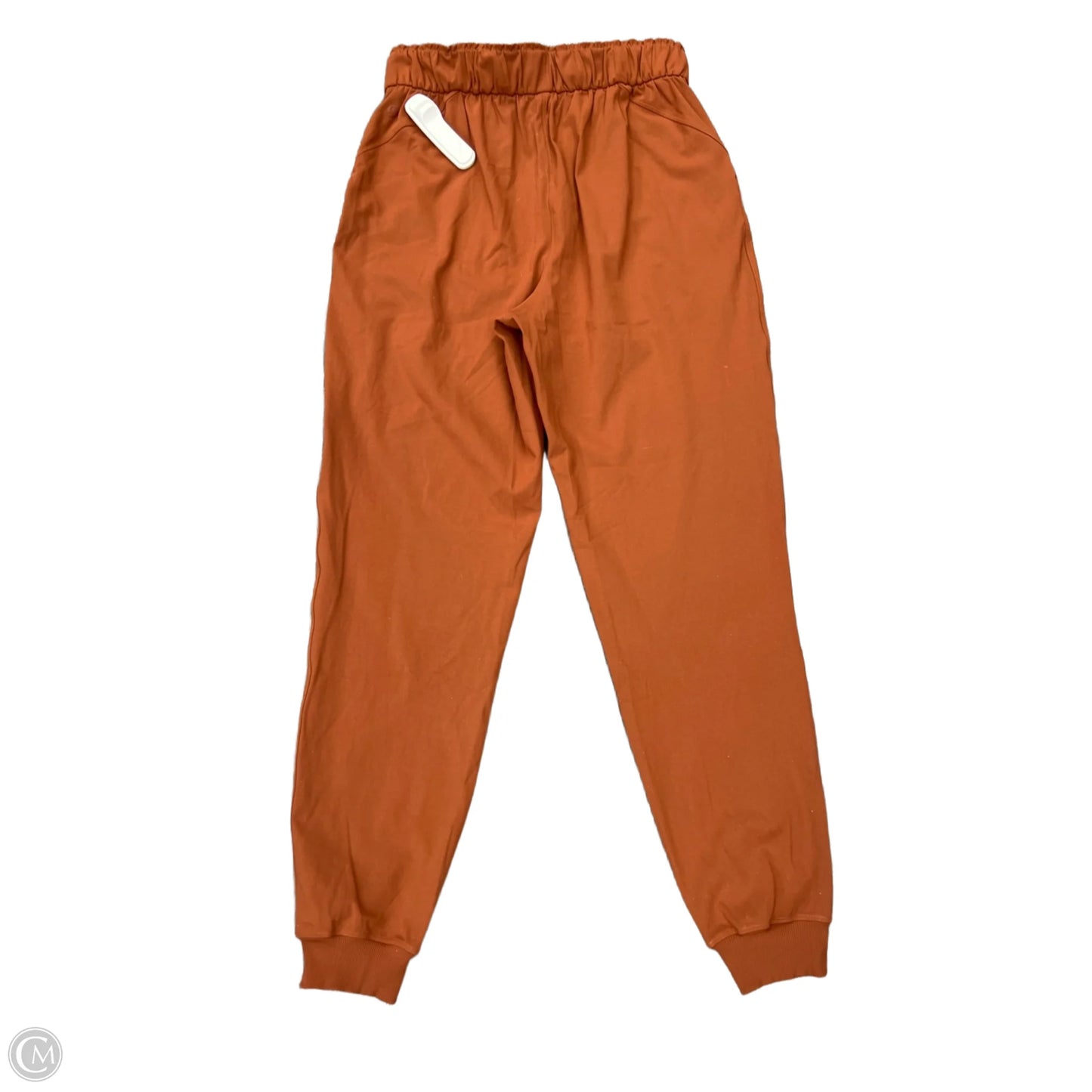Athletic Pants By Lululemon In Orange, Size: 6
