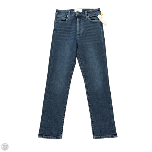 Jeans Straight By Evereve In Blue Denim, Size: 0