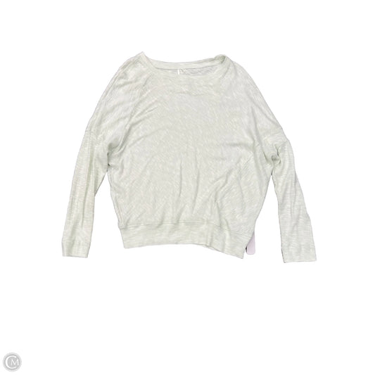 Top Long Sleeve By Anthropologie In Green, Size: S