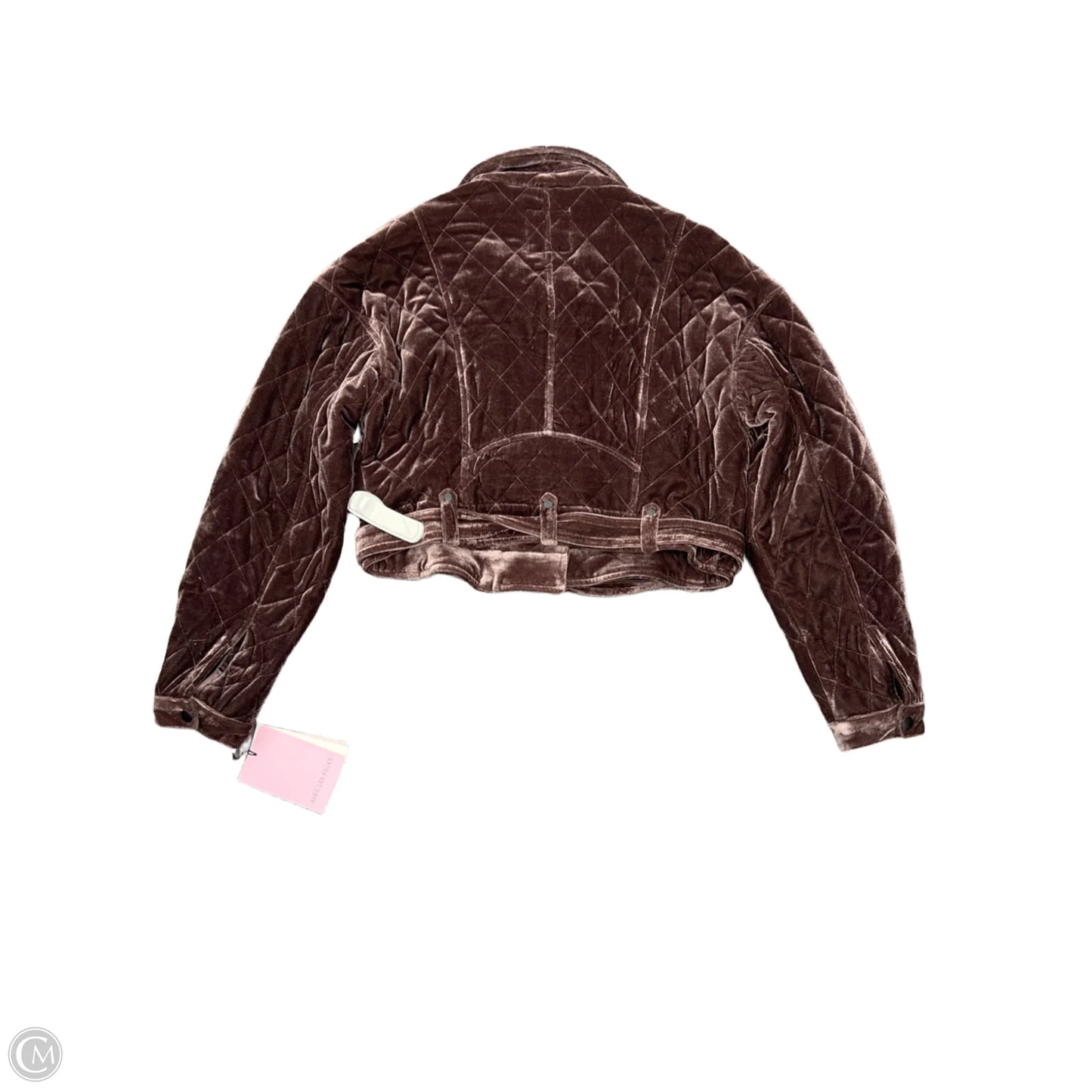 Jacket Moto By Avec Les Filles In Purple, Size: S