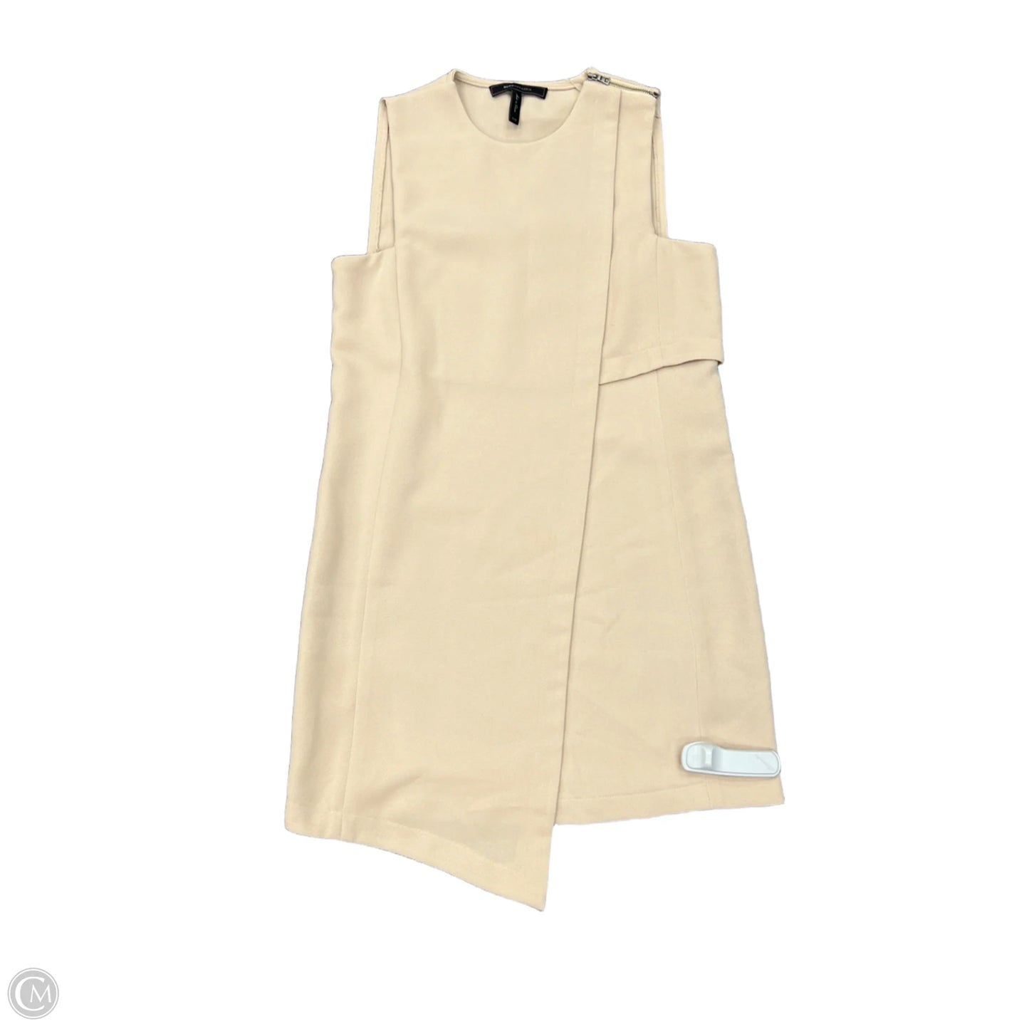 Dress Work By Bcbgmaxazria In Tan, Size: Xxs