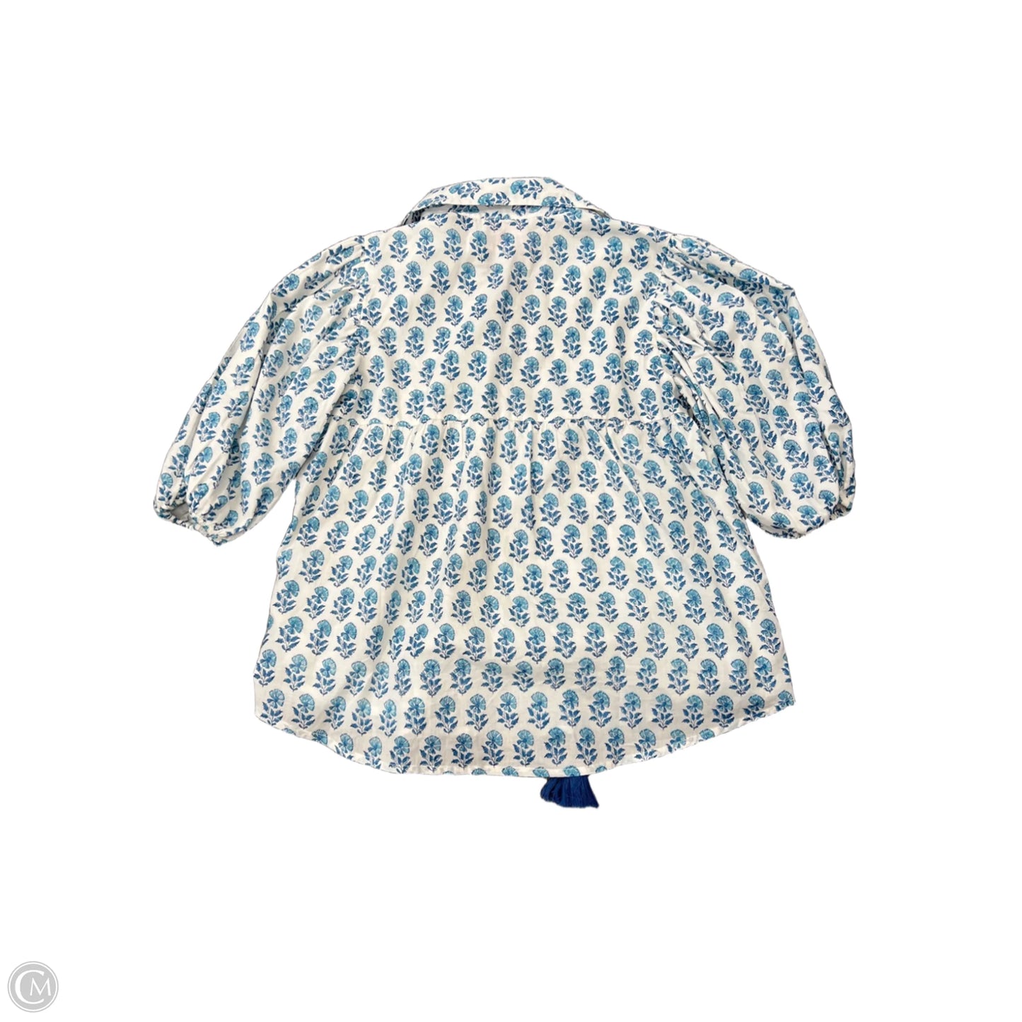 Top Short Sleeve By Cmc In Blue, Size: Xs