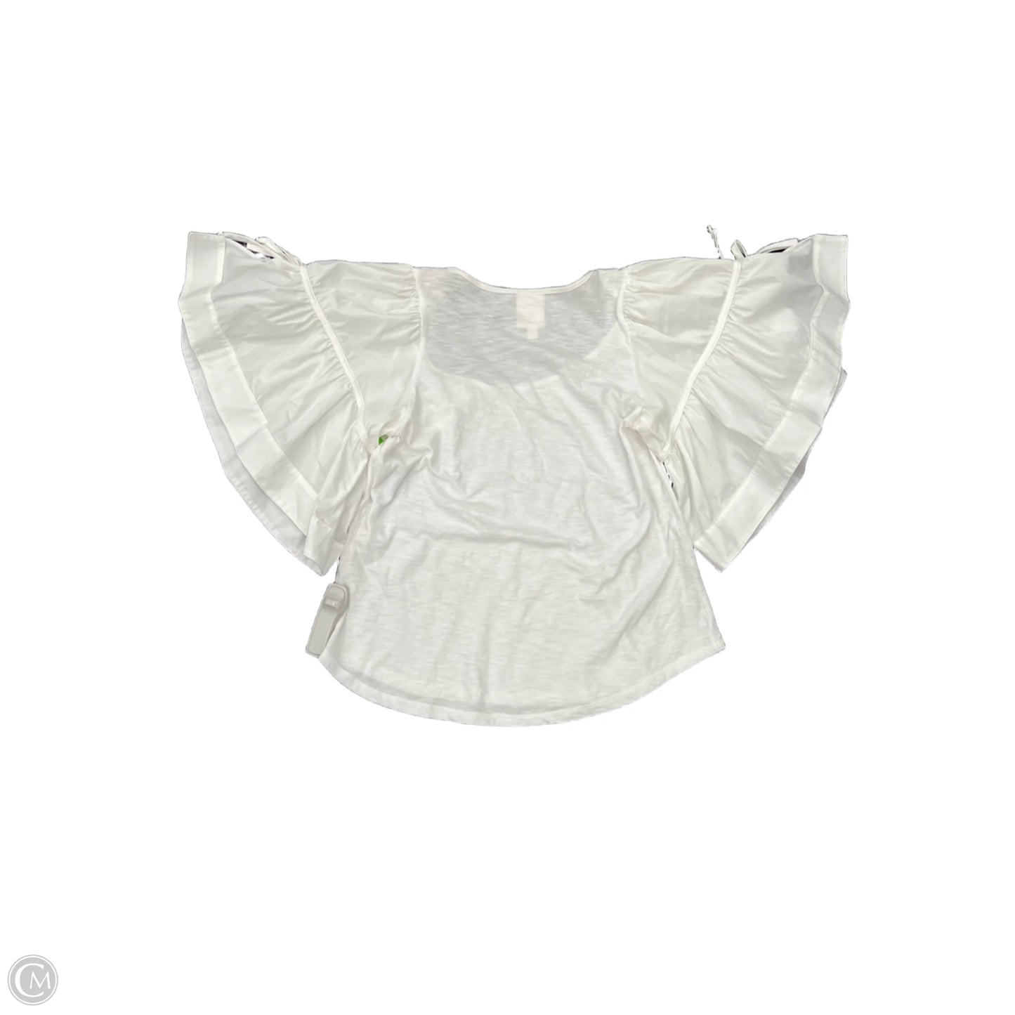 Top Short Sleeve By Cma In White, Size: S