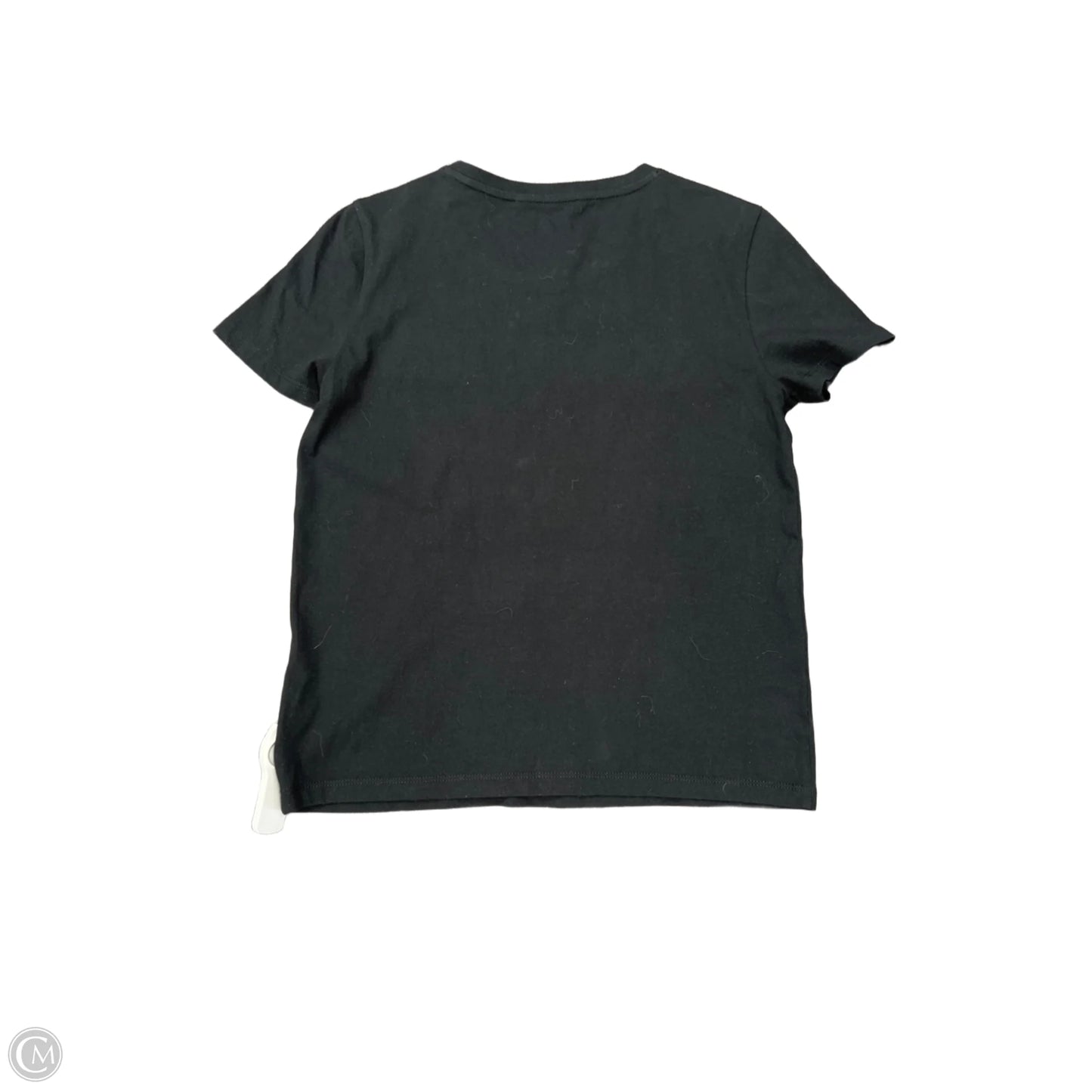 Top Short Sleeve Designer By Alice + Olivia In Black, Size: S