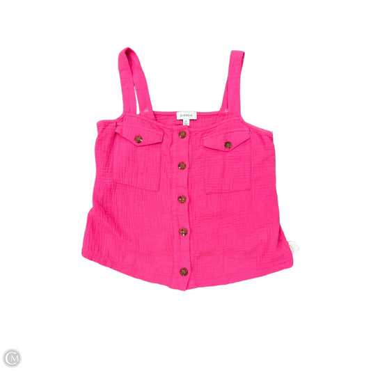 Top Sleeveless By Evereve In Pink, Size: Xs