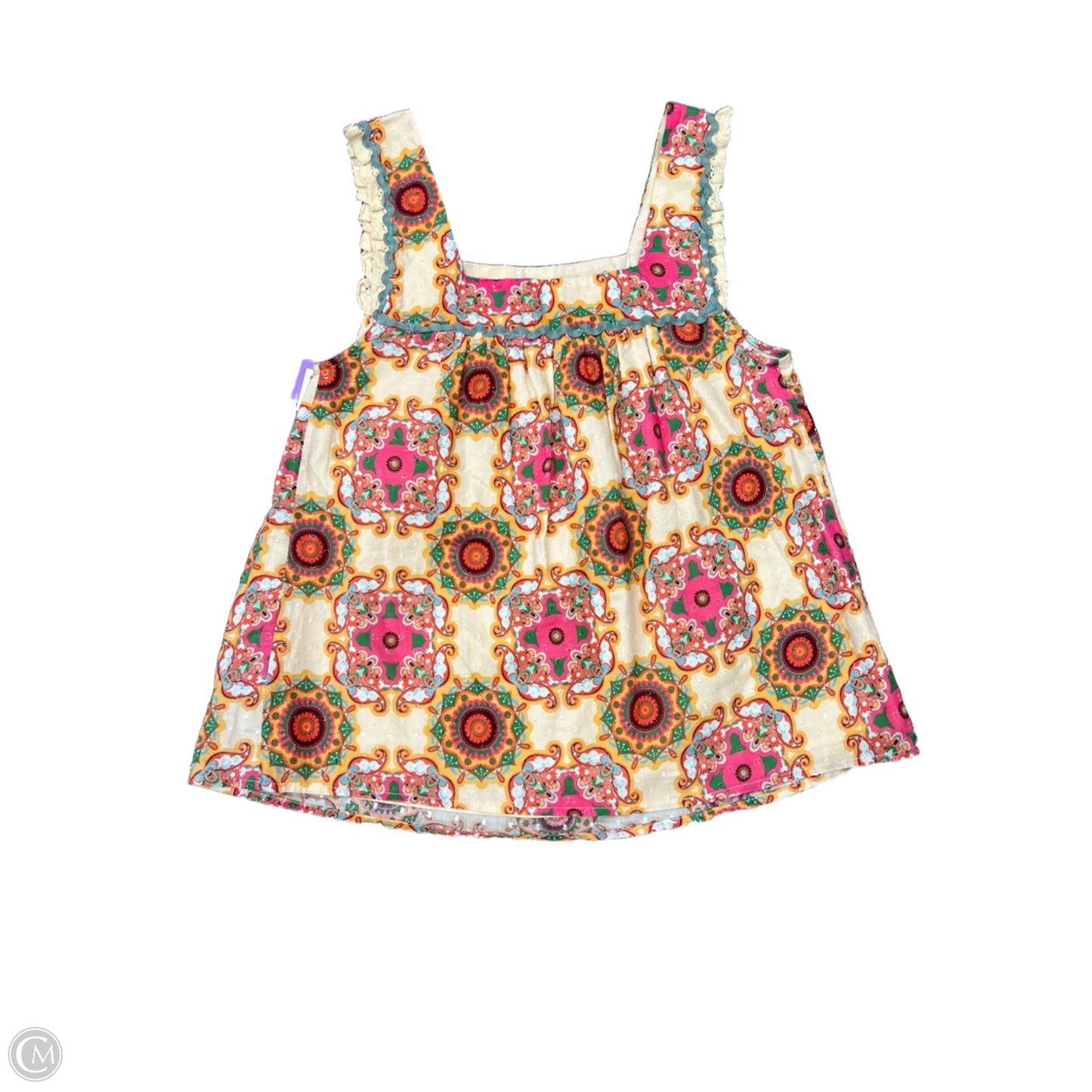 Top Sleeveless By Anthropologie In Multi-colored, Size: S