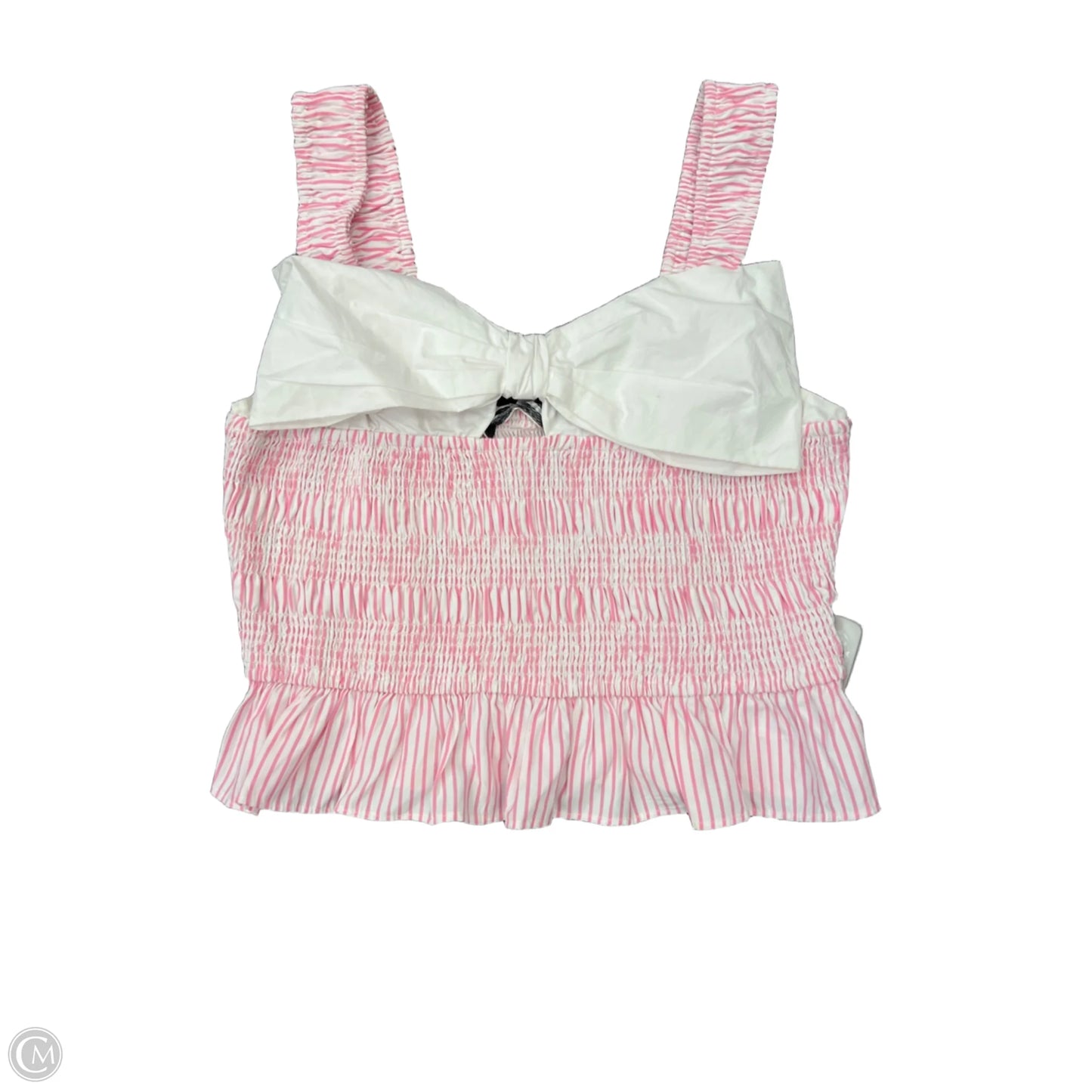 Top Sleeveless By English Factory In Pink, Size: M