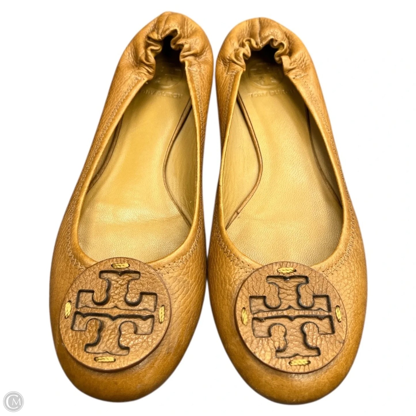 Shoes Designer By Tory Burch In Brown, Size: 9.5