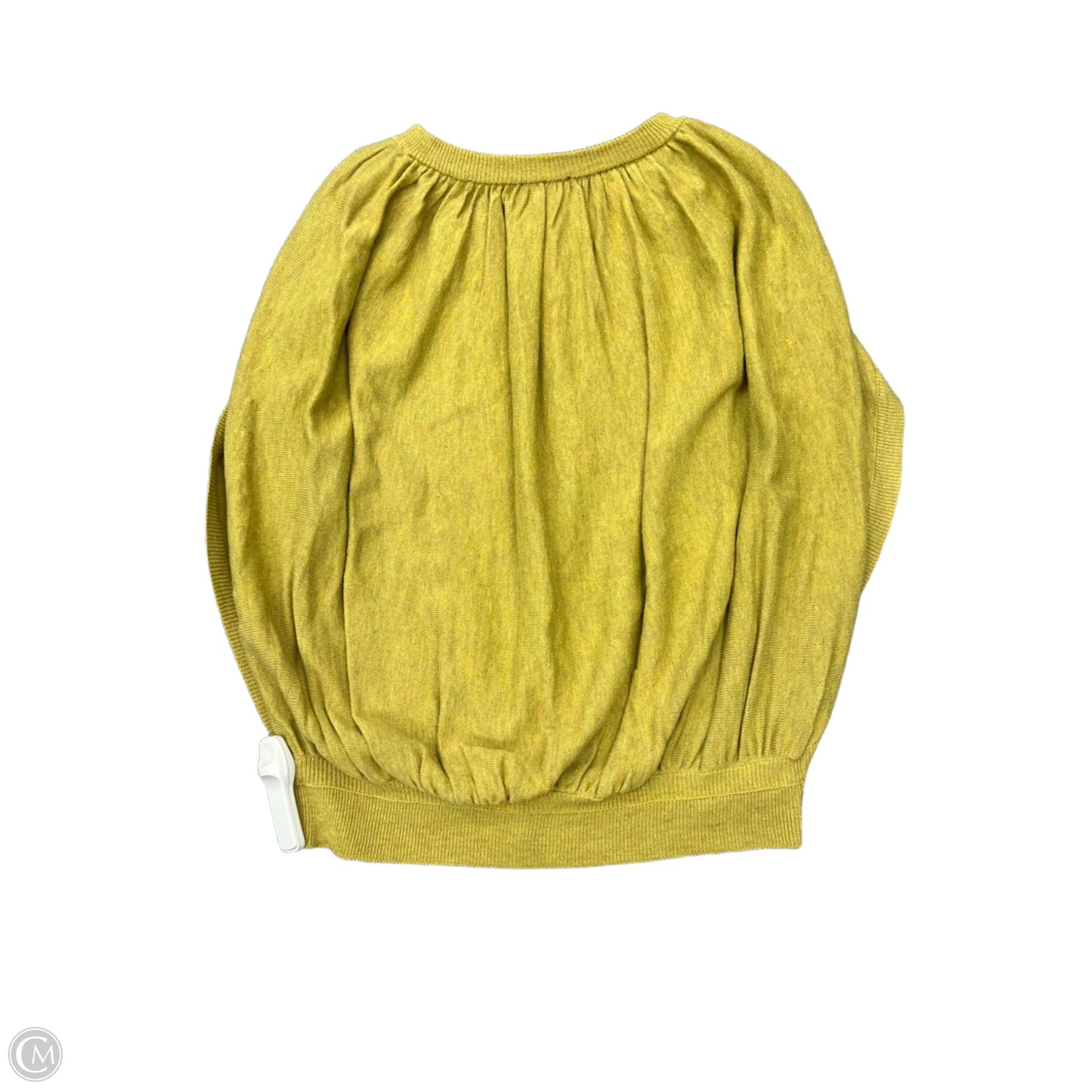 Sweater Short Sleeve By Current Air In Green, Size: M