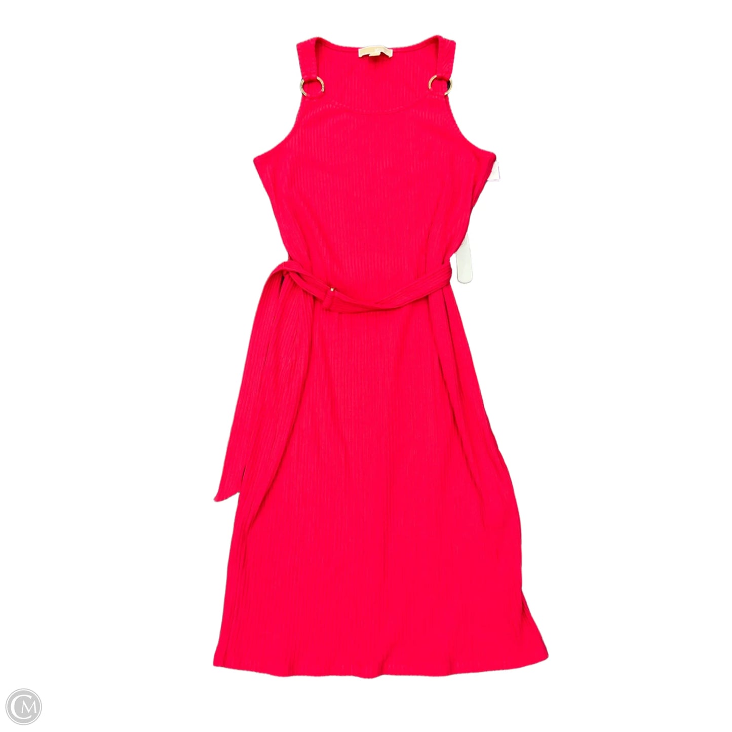 Dress Casual Midi By Michael By Michael Kors In Pink, Size: Xl