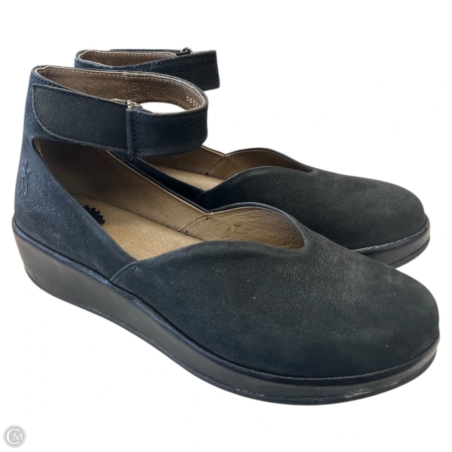 Shoes Heels Wedge By Fly London In Black, Size: 7.5