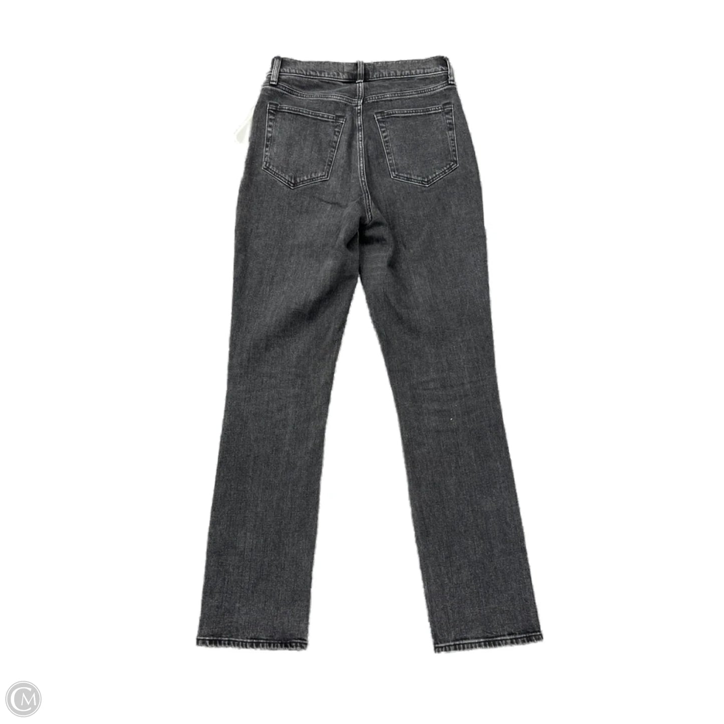 Jeans Straight By Abercrombie And Fitch In Black, Size: 4