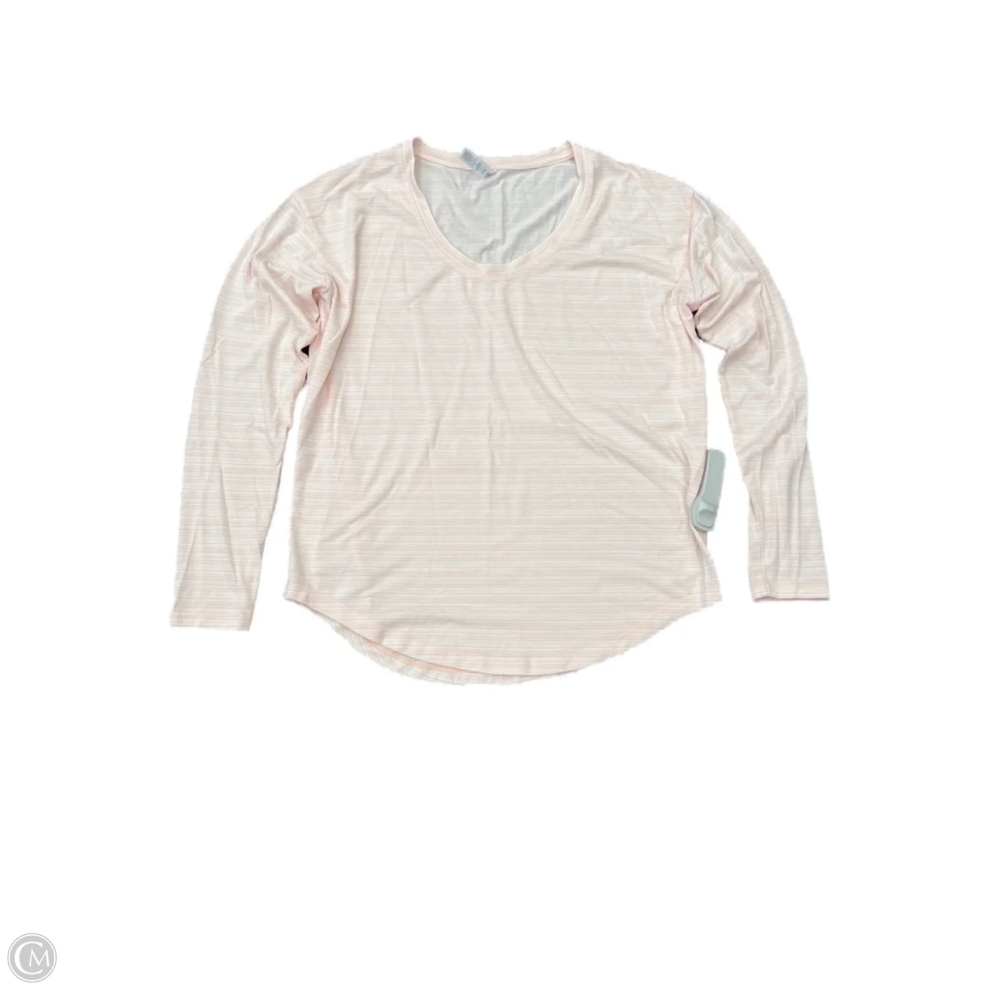 Athletic Top Long Sleeve Crewneck By Athleta In Orange, Size: S