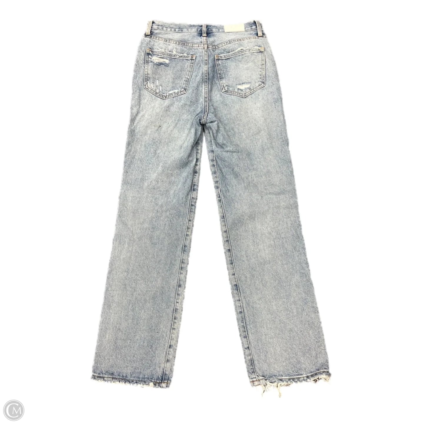 Jeans Straight By Pistola In Blue Denim, Size: 2