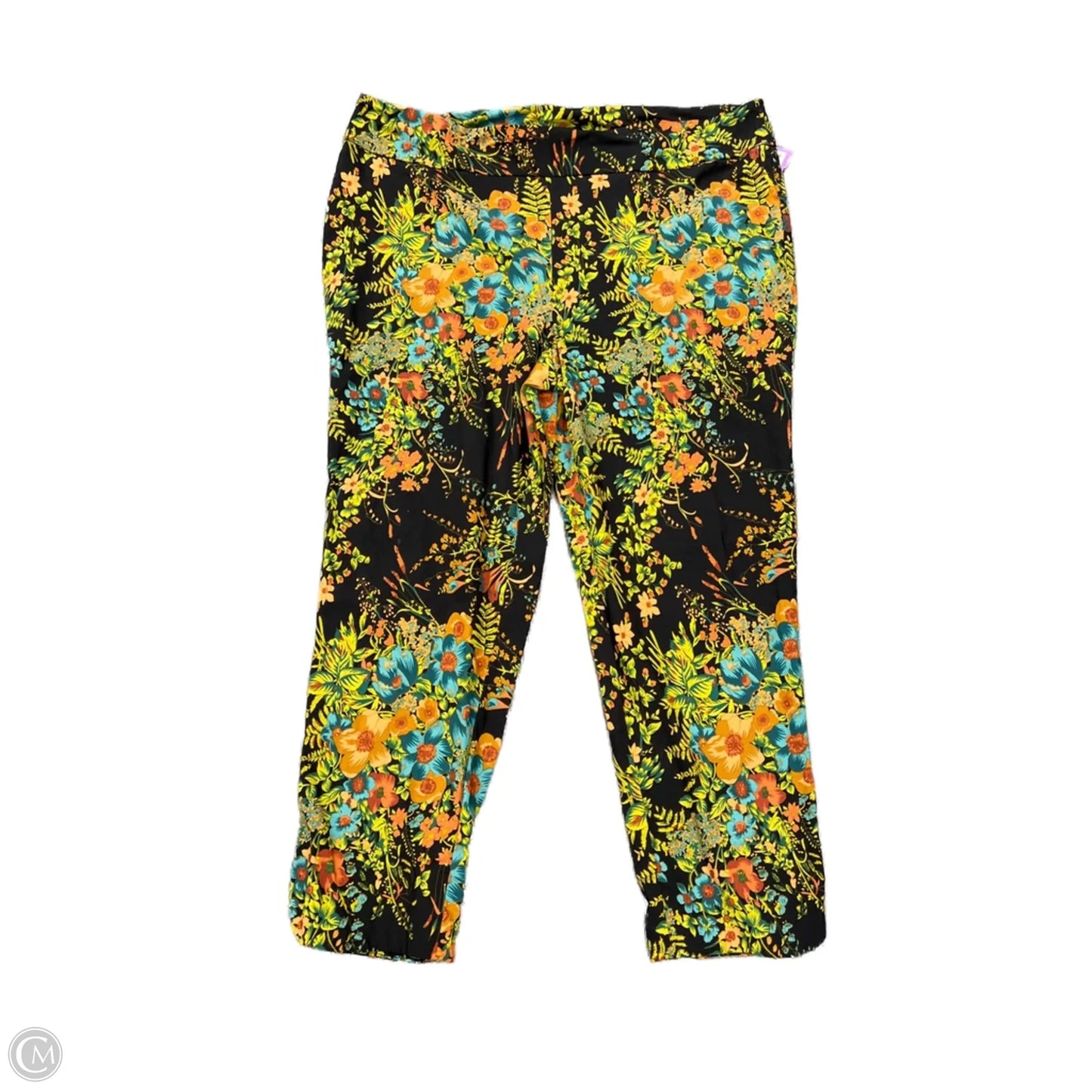 Pants Dress By Soft Surroundings In Floral Print, Size: 2x