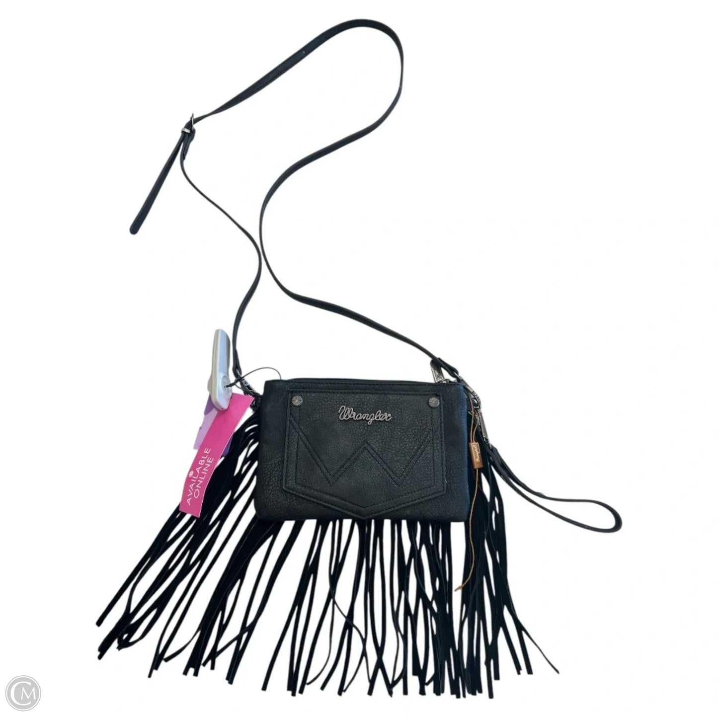 Crossbody Leather By Wrangler, Size: Small