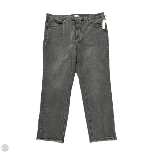 Jeans Boot Cut By Good American In Black, Size: 22