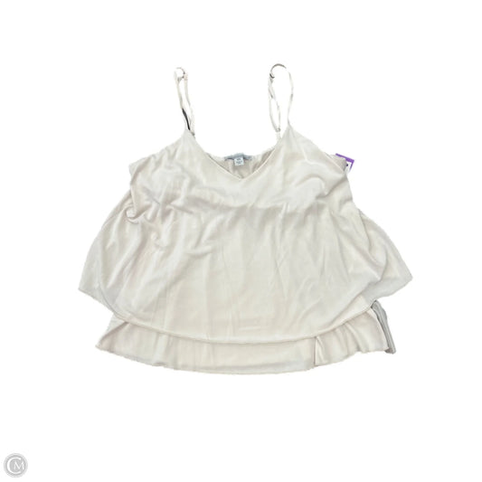 Top Sleeveless By Allison Joy In Cream, Size: Xs
