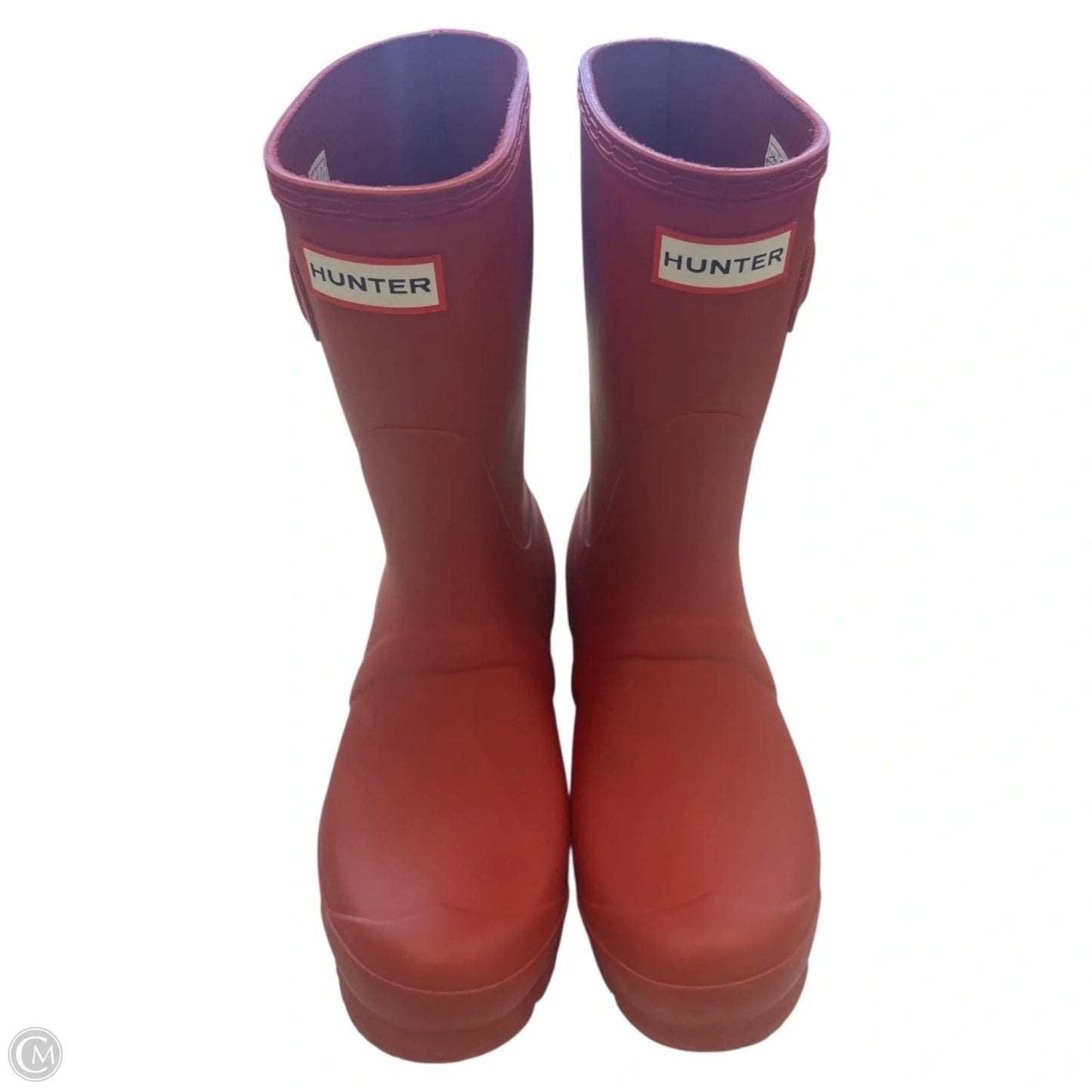 Boots Rain By Hunter In Red, Size: 7