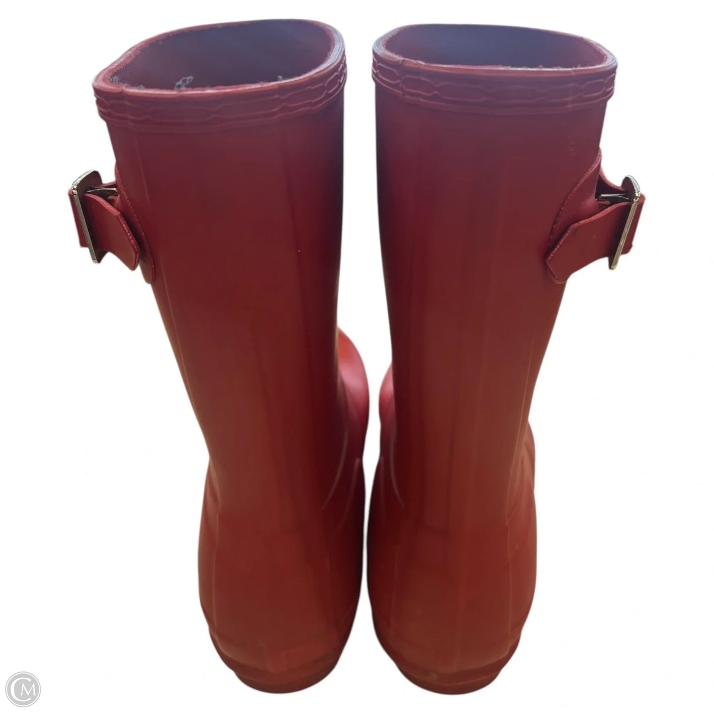 Boots Rain By Hunter In Red, Size: 7