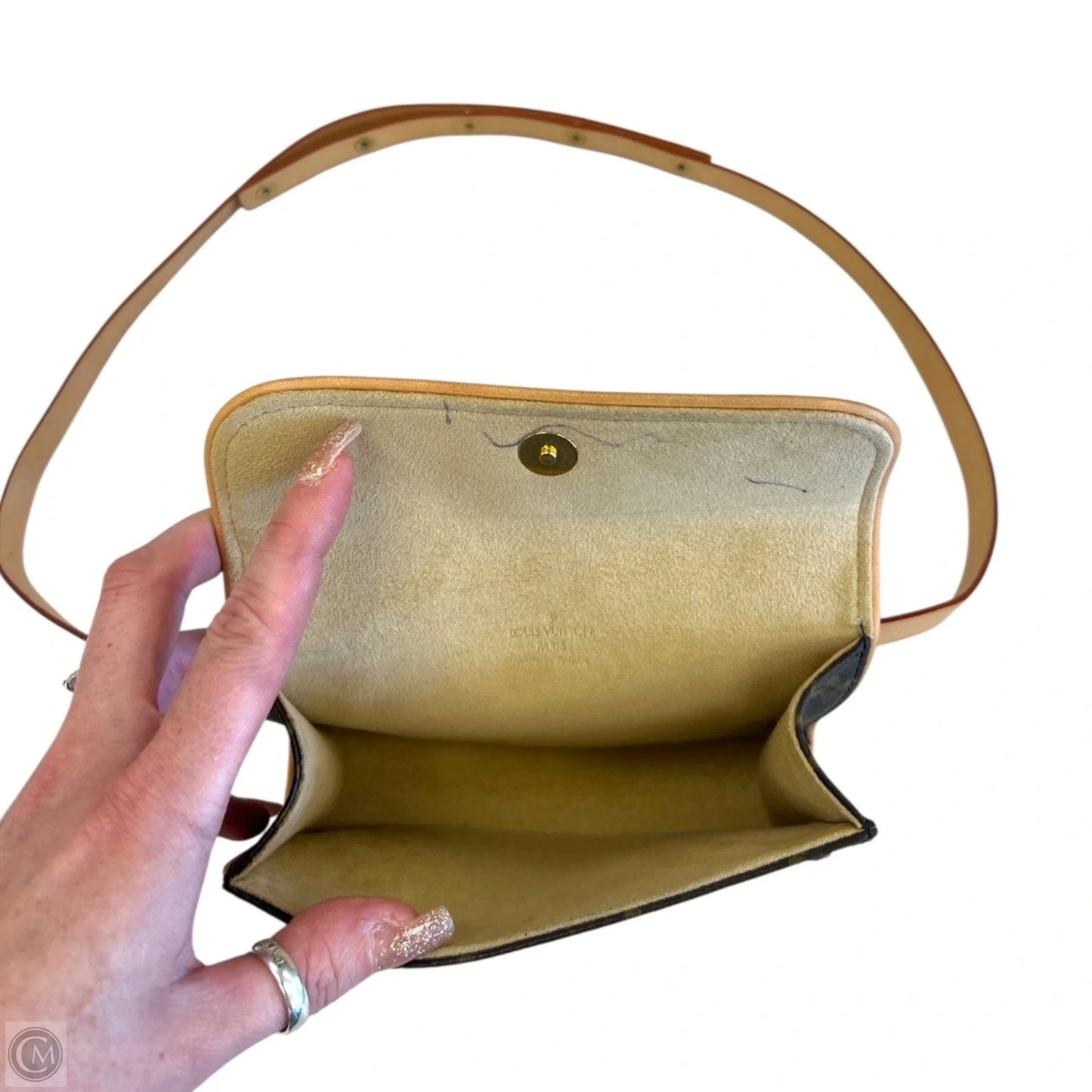 Belt Bag Luxury Designer By Louis Vuitton, Size: Small