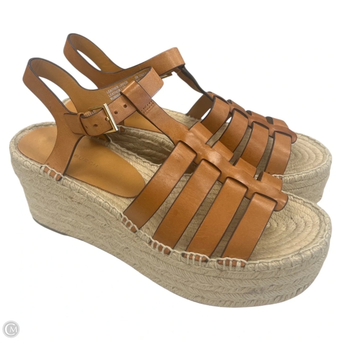 Sandals Designer By Tory Burch In Tan, Size: 8