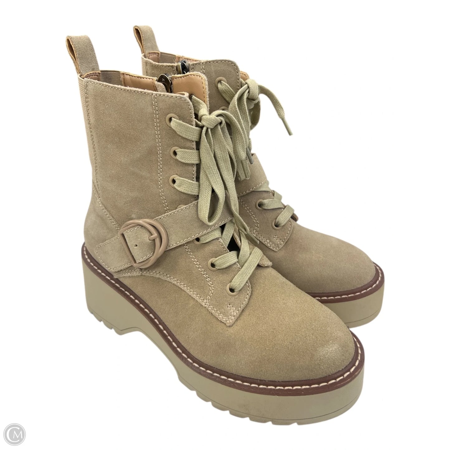 Boots Combat By Blondo In Taupe, Size: 7