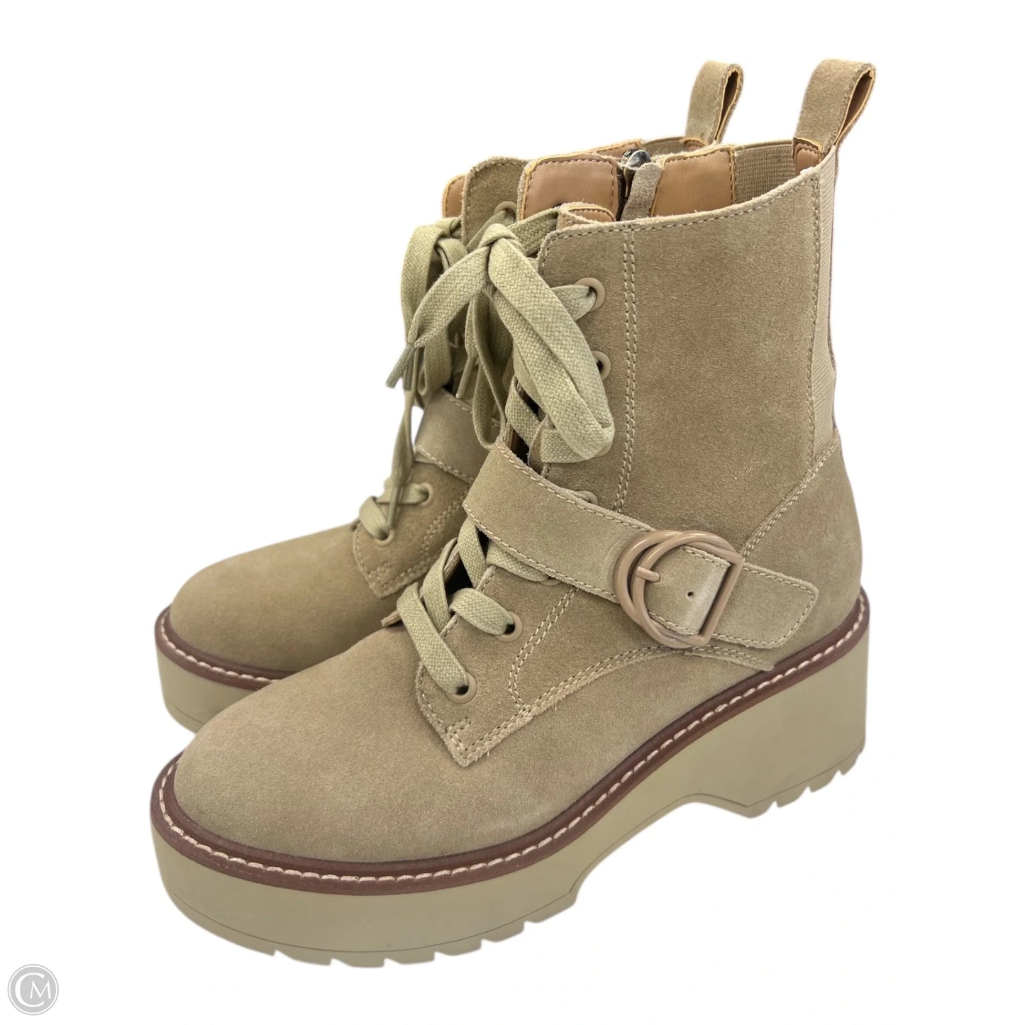 Boots Combat By Blondo In Taupe, Size: 7