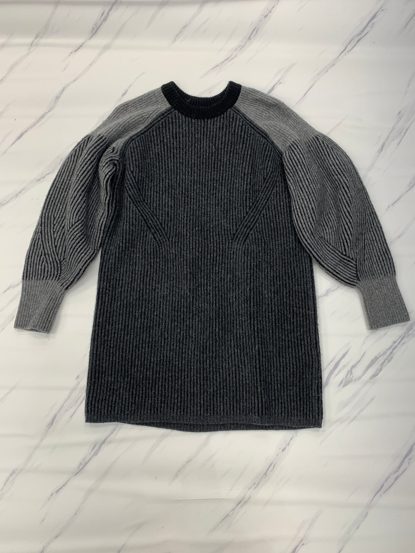 Dress Sweater By Cma In Grey, Size: M