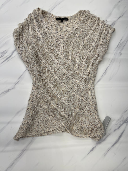 Sweater Short Sleeve By Antonio Melani In Tan, Size: S