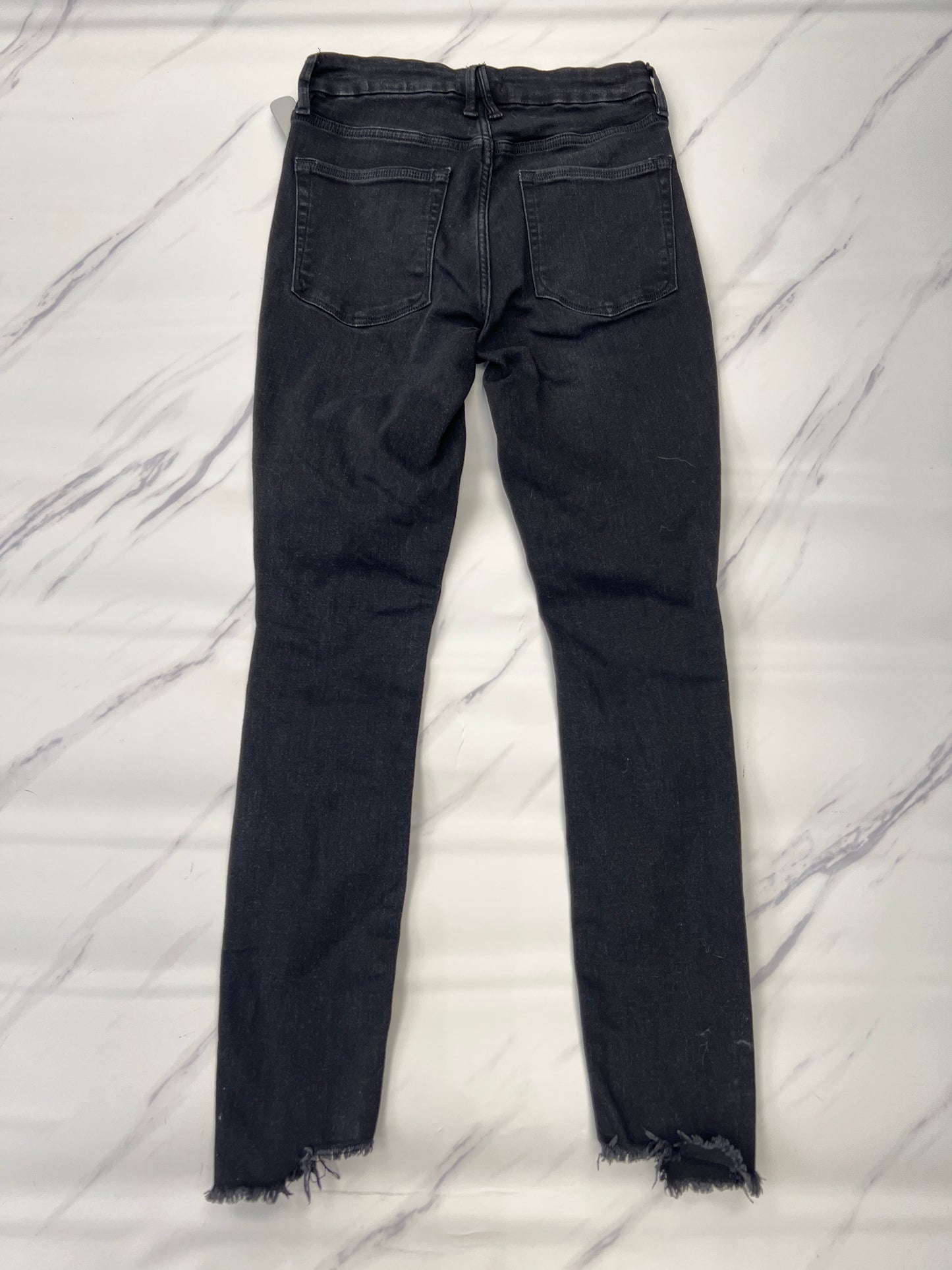 Jeans Skinny By Good American In Black, Size: 6