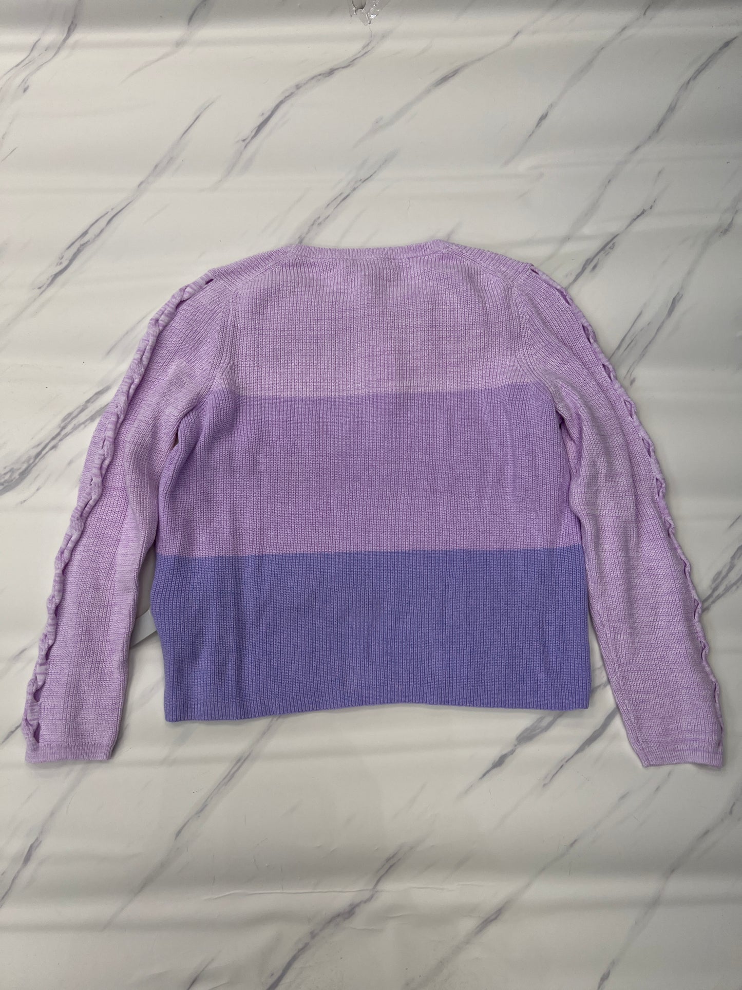 Sweater Designer By Lilly Pulitzer In Purple, Size: Xl