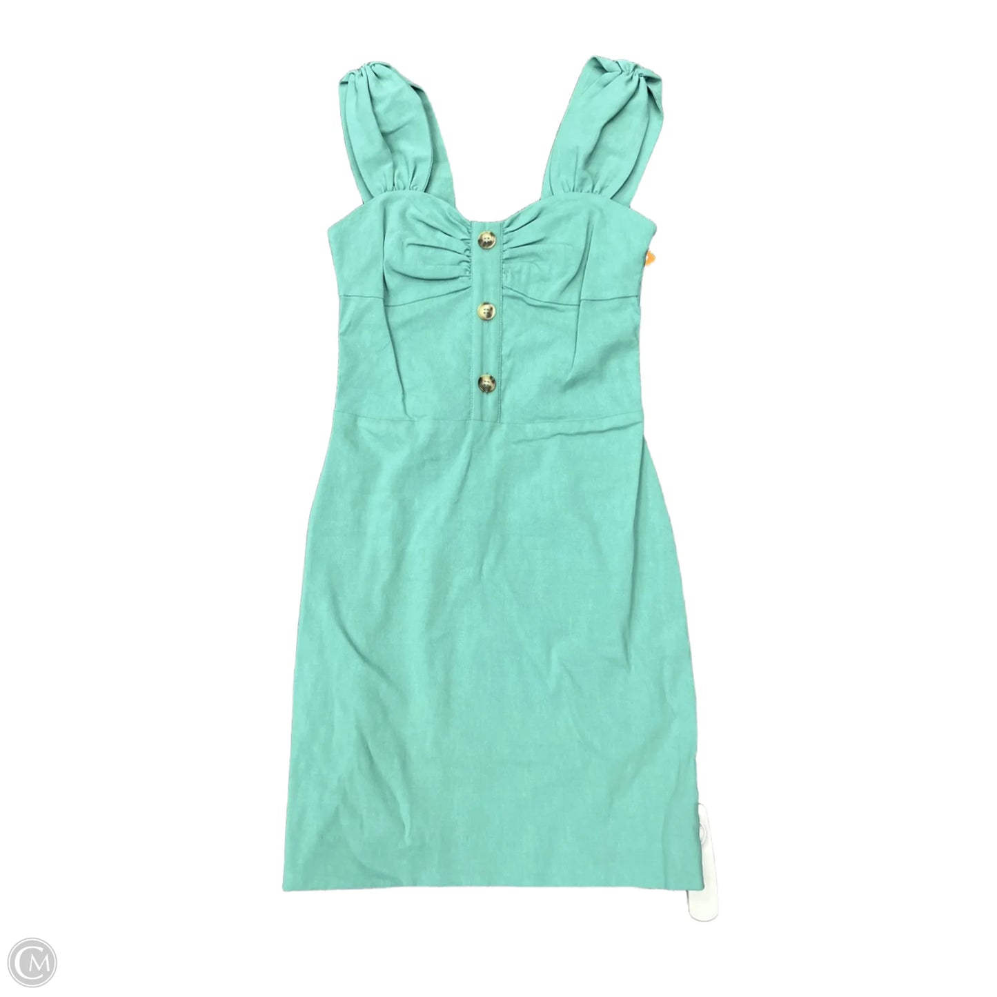 Dress Casual Short By Clothes Mentor In Green, Size: Xs