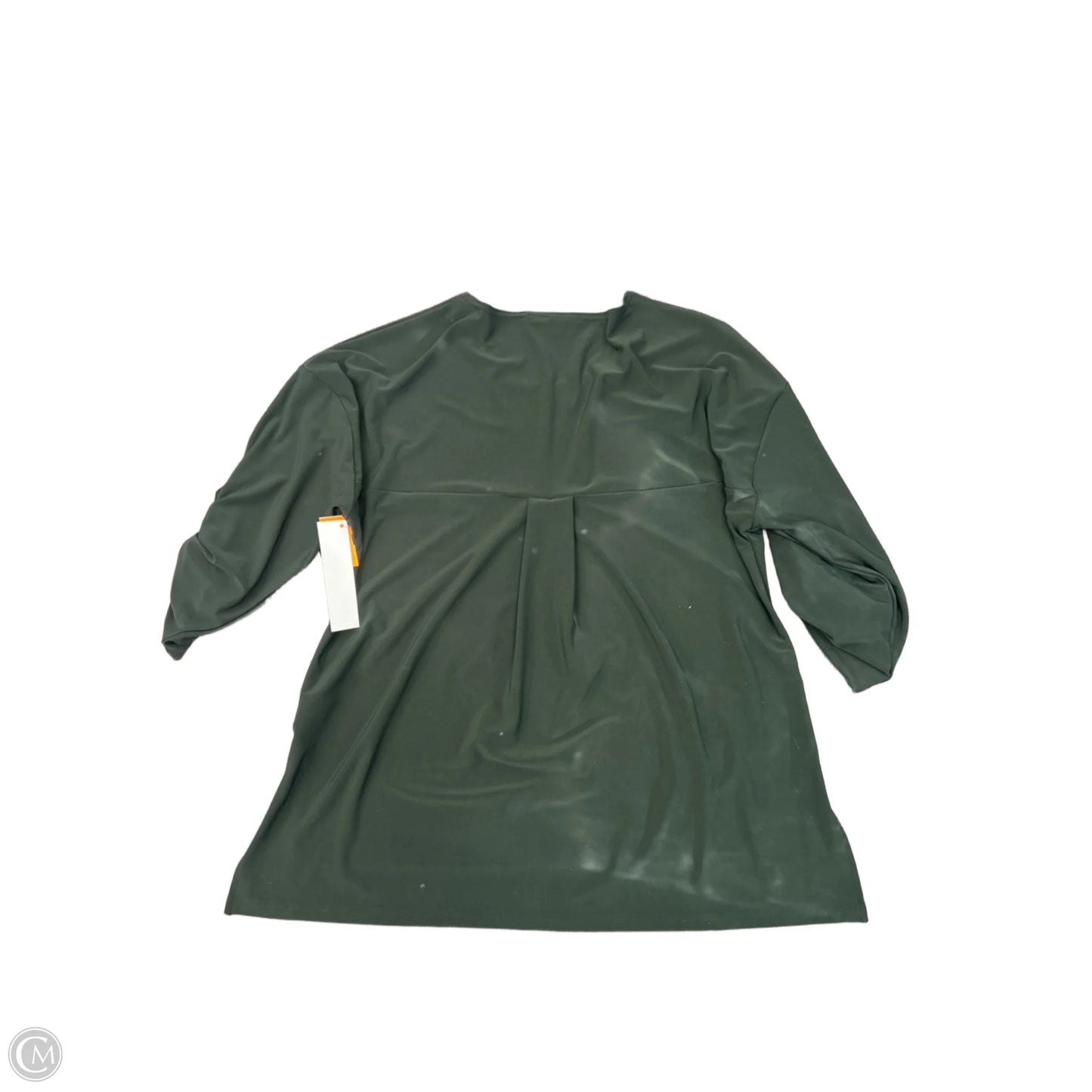 Top Long Sleeve By Sympli In Green, Size: 10