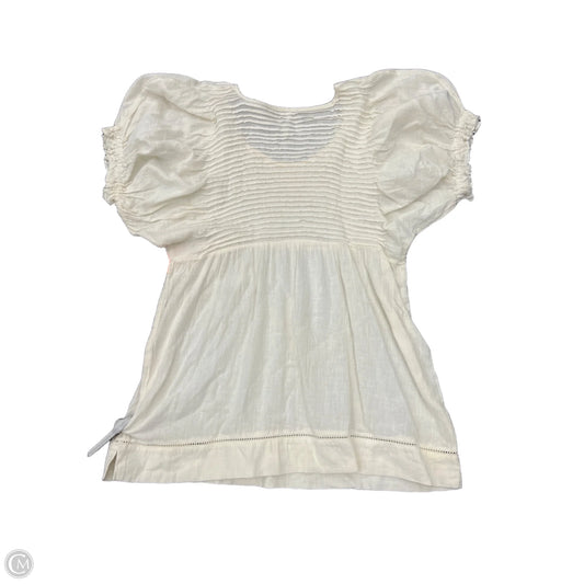 Top Short Sleeve By Free People In Beige, Size: S