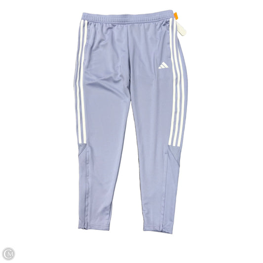 Athletic Pants By Adidas In Blue, Size: L