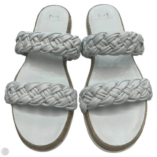 Sandals Flats By Marc Fisher In White, Size: 7.5