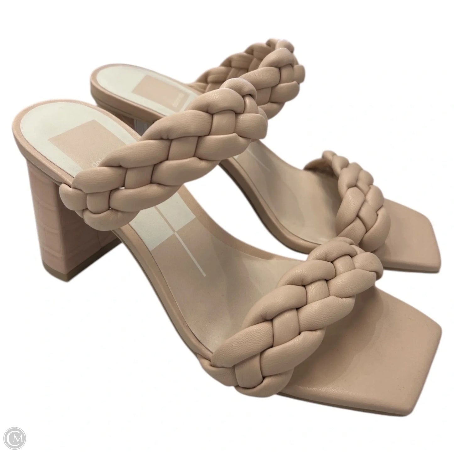Sandals Heels Block By Dolce Vita In Cream, Size: 6