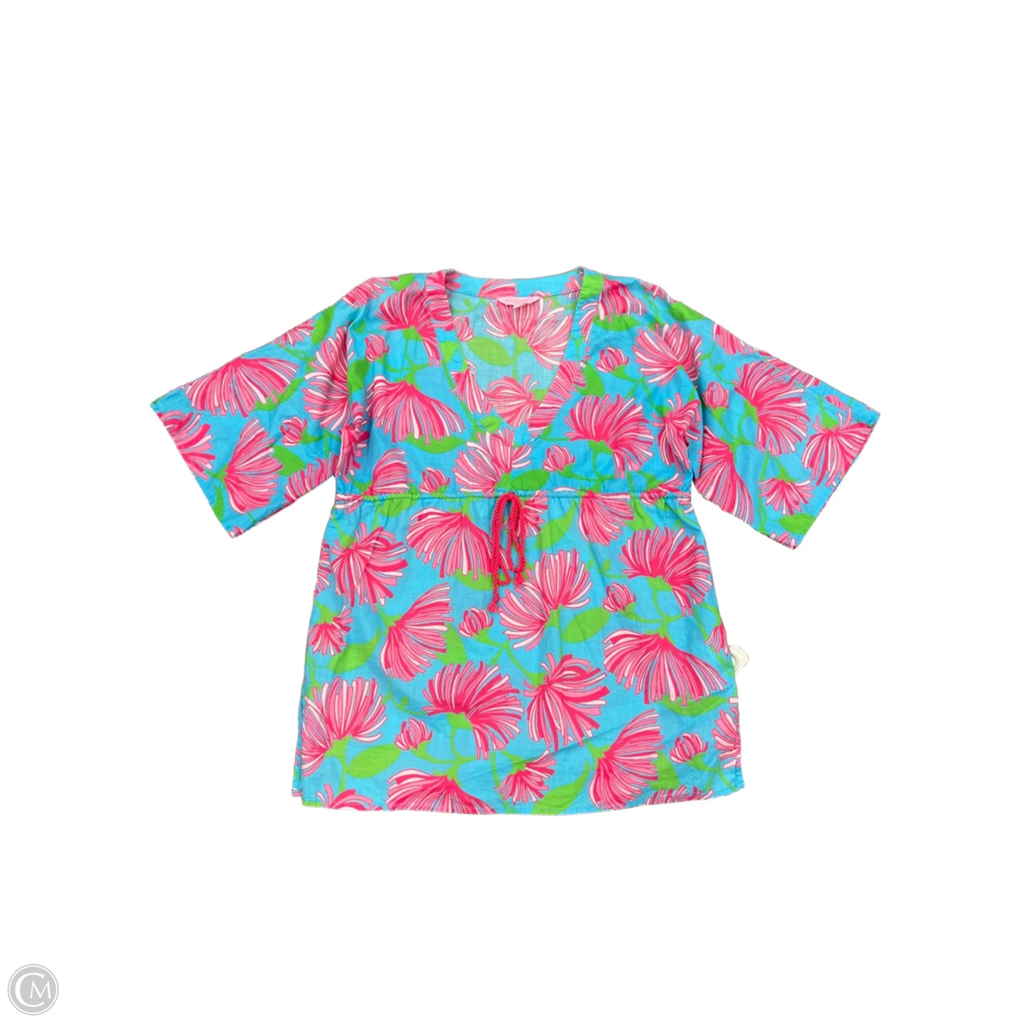 Swimwear Cover-up Designer By Lilly Pulitzer In Blue, Size: Xs