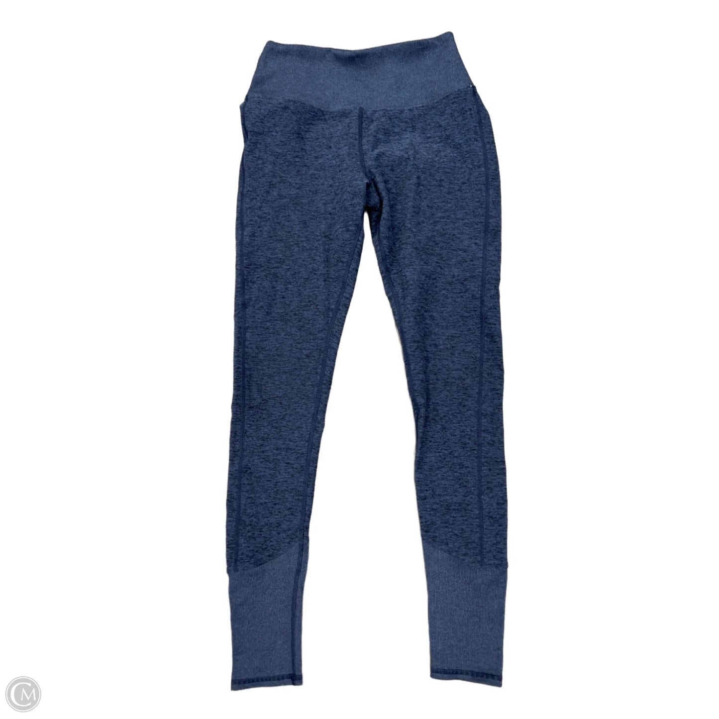 Athletic Leggings By Alo In Blue, Size: M