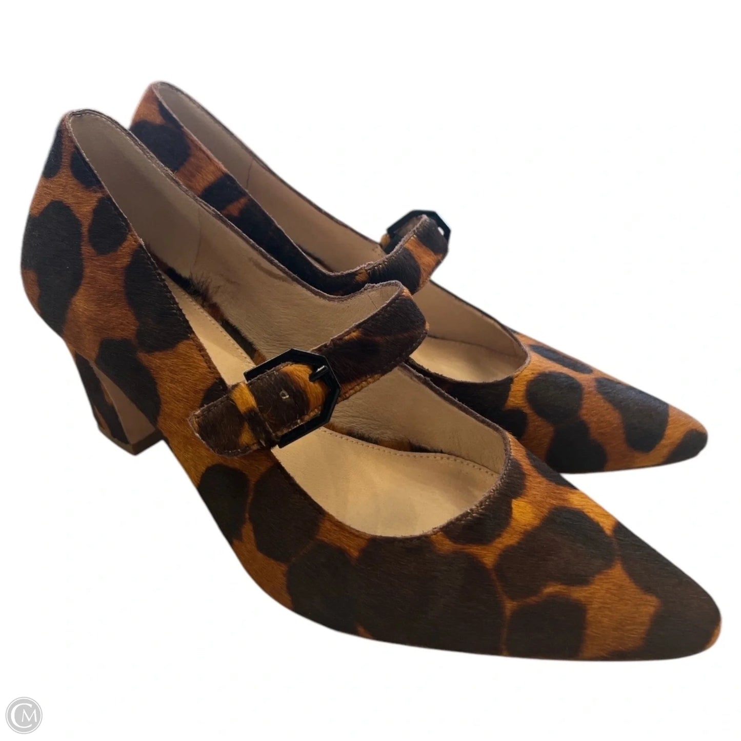 Shoes Heels Block By Louise Et Cie In Animal Print, Size: 11