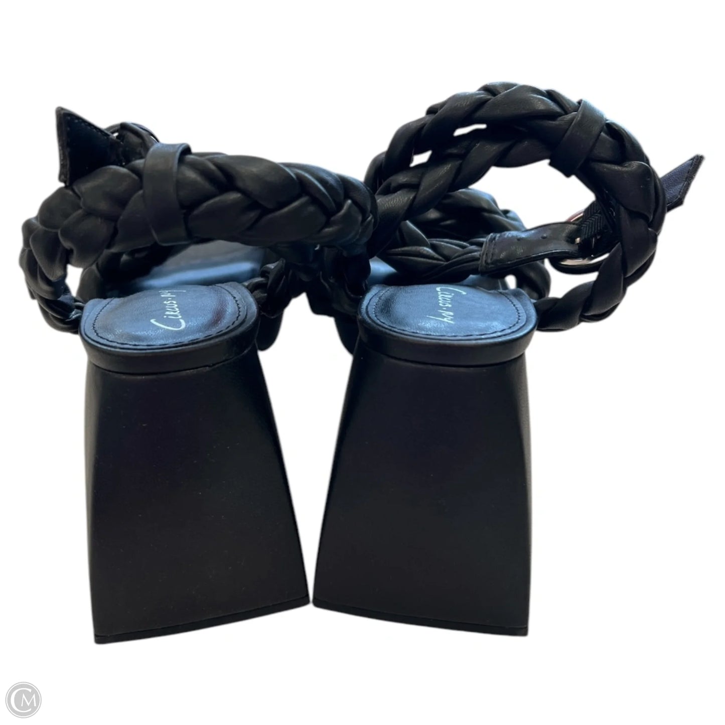 Sandals Heels Block By Circus By Sam Edelman In Black, Size: 5.5