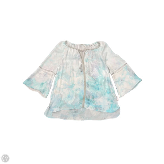 Top Long Sleeve By Elie Tahari In Green, Size: L